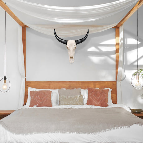 Buffalo Skull - White Storm