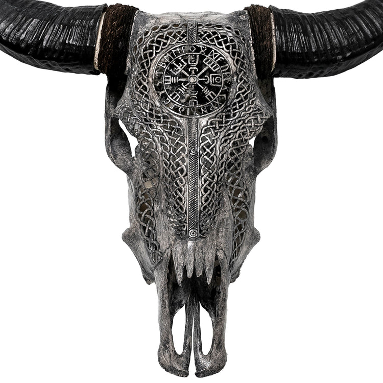 GENUINE ETCHED BULL outlets HORN HANDCARVED 20