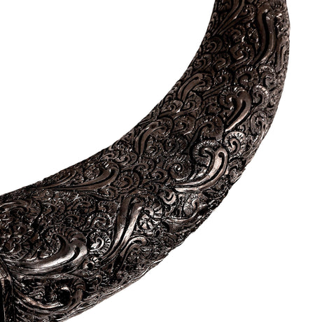 Hand-Carved Cow Horns
