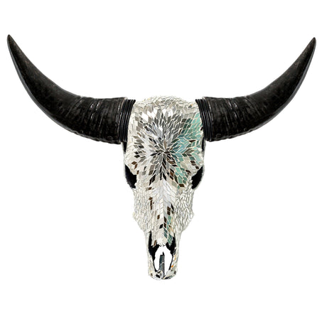 Cow Skull - Mirror // Mosaic Finish