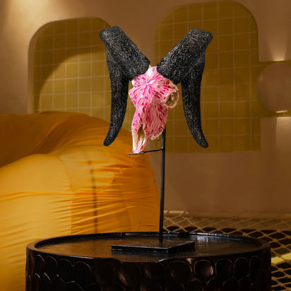 Ram Skull - Pink Mirror // Mosaic Finish – Skull Bliss
