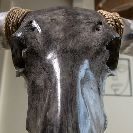 Longhorn Skull - Gray Storm