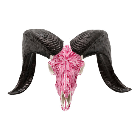 Ram Skull - Pink Mirror // Mosaic Finish