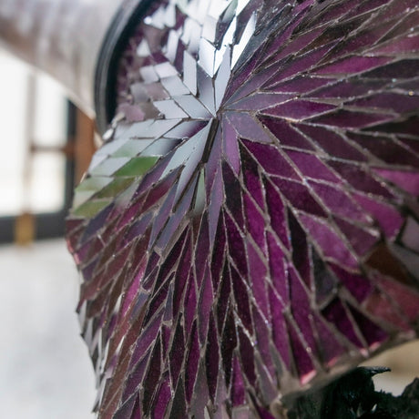 Longhorn Skull - Purple Mirror // Mosaic Finish