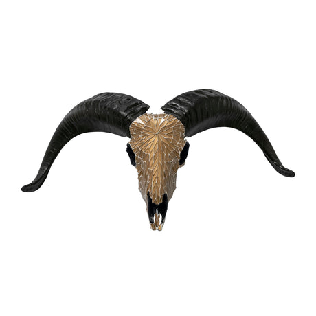 Ram Skull - Mocha Mirror // Mosaic Finish