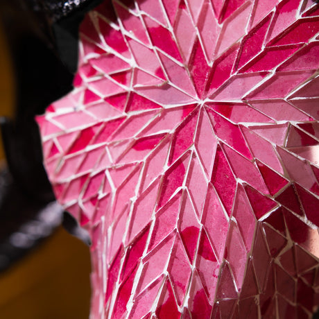 Ram Skull - Pink Mirror // Mosaic Finish