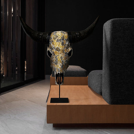 Cow Skull - Icarus // Mosaic Finish
