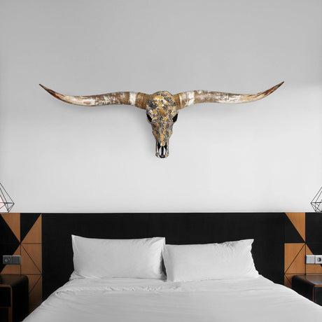 Longhorn Skull - Icarus // Mosaic Finish