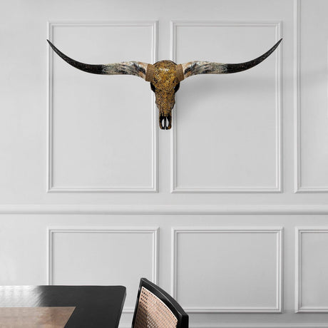 Longhorn Skull - Inferno // Mosaic Finish