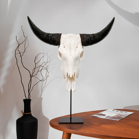 Cow Skull - White Storm