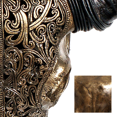 Bronze Metallic Longhorn Finish