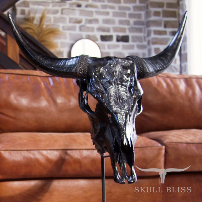 Real Bull Head Skull factory